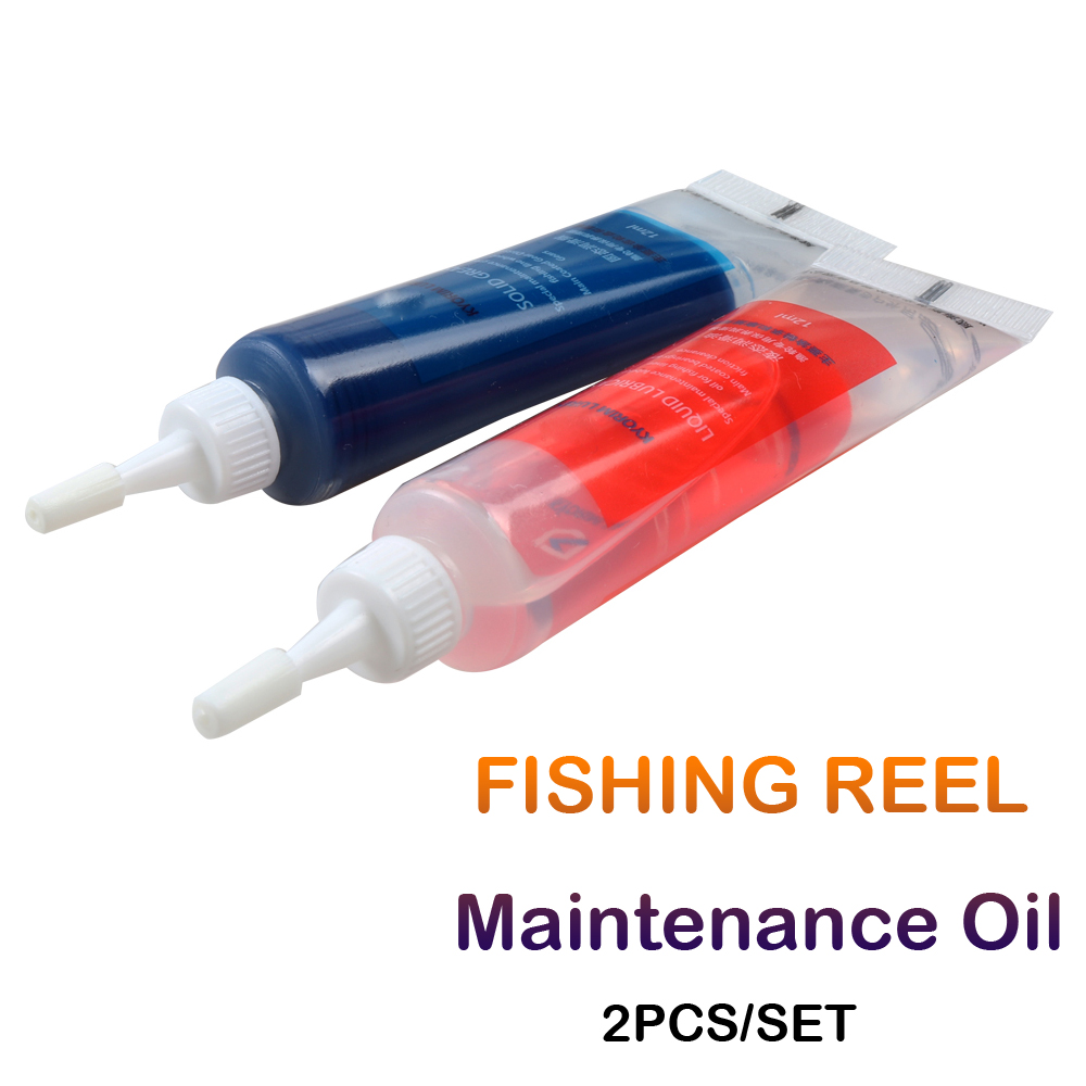 Reel Oil - 2 pezzi mulinello da pesca manutenzione