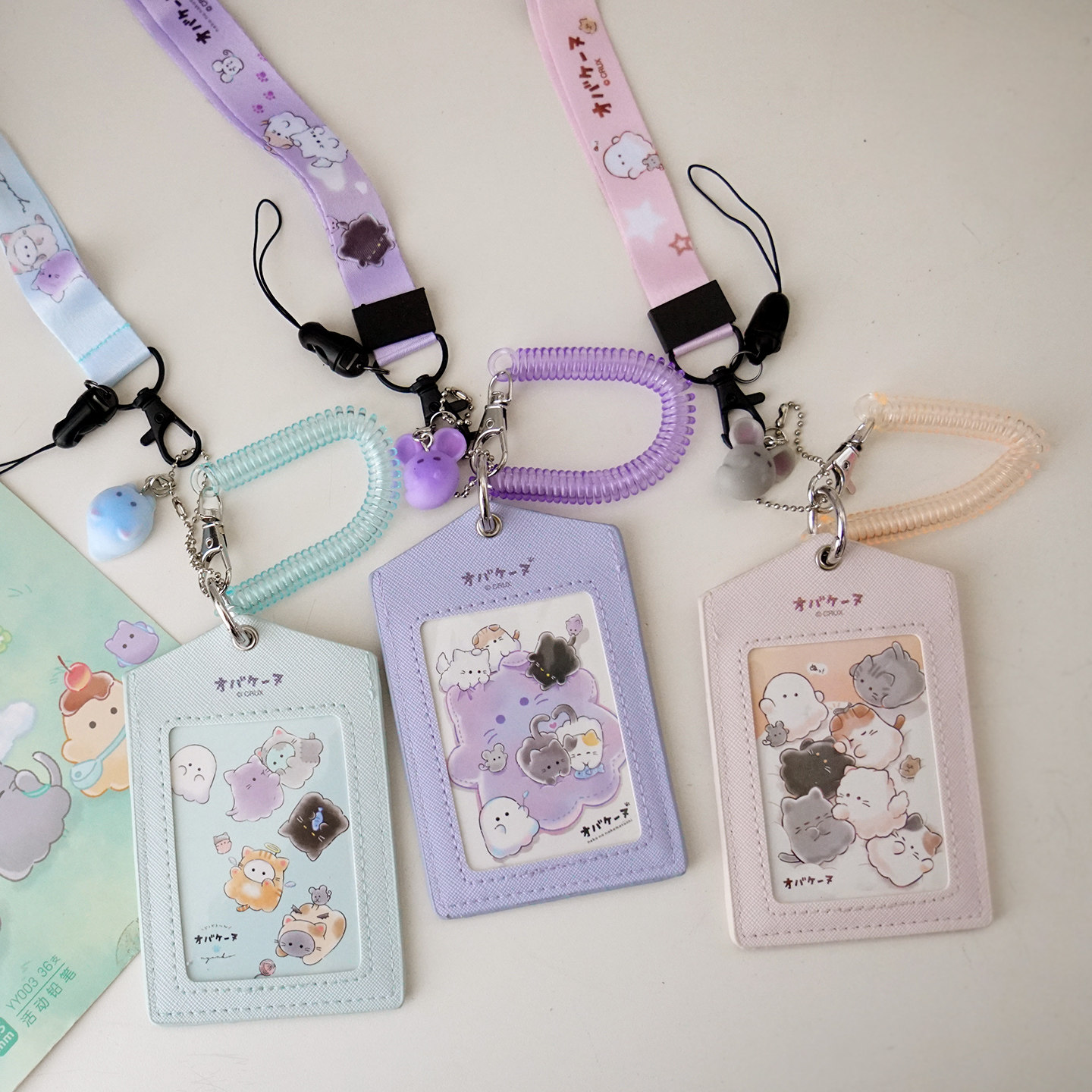 Reel Cover - Porta Carte con Simpatico Gatto Cartoon,
