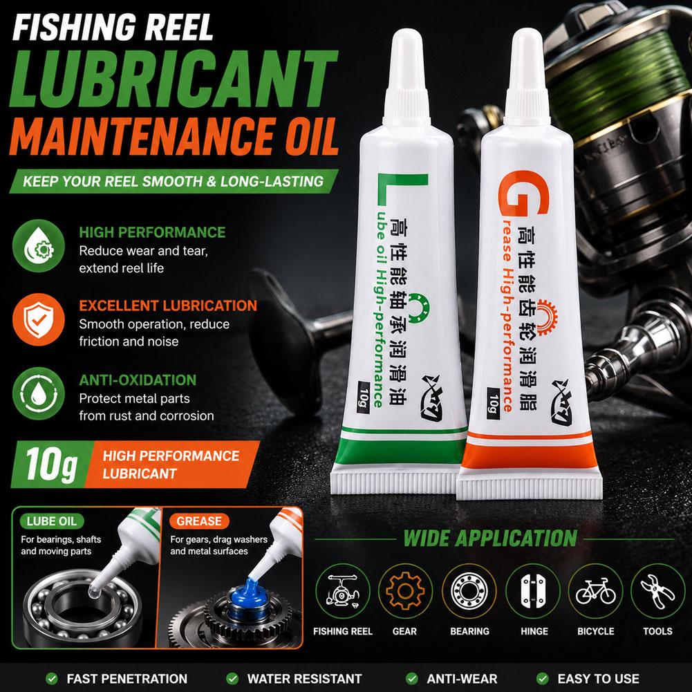 Set di Olio Lubrificante e Gra - Reel Oil recensione e prezzo