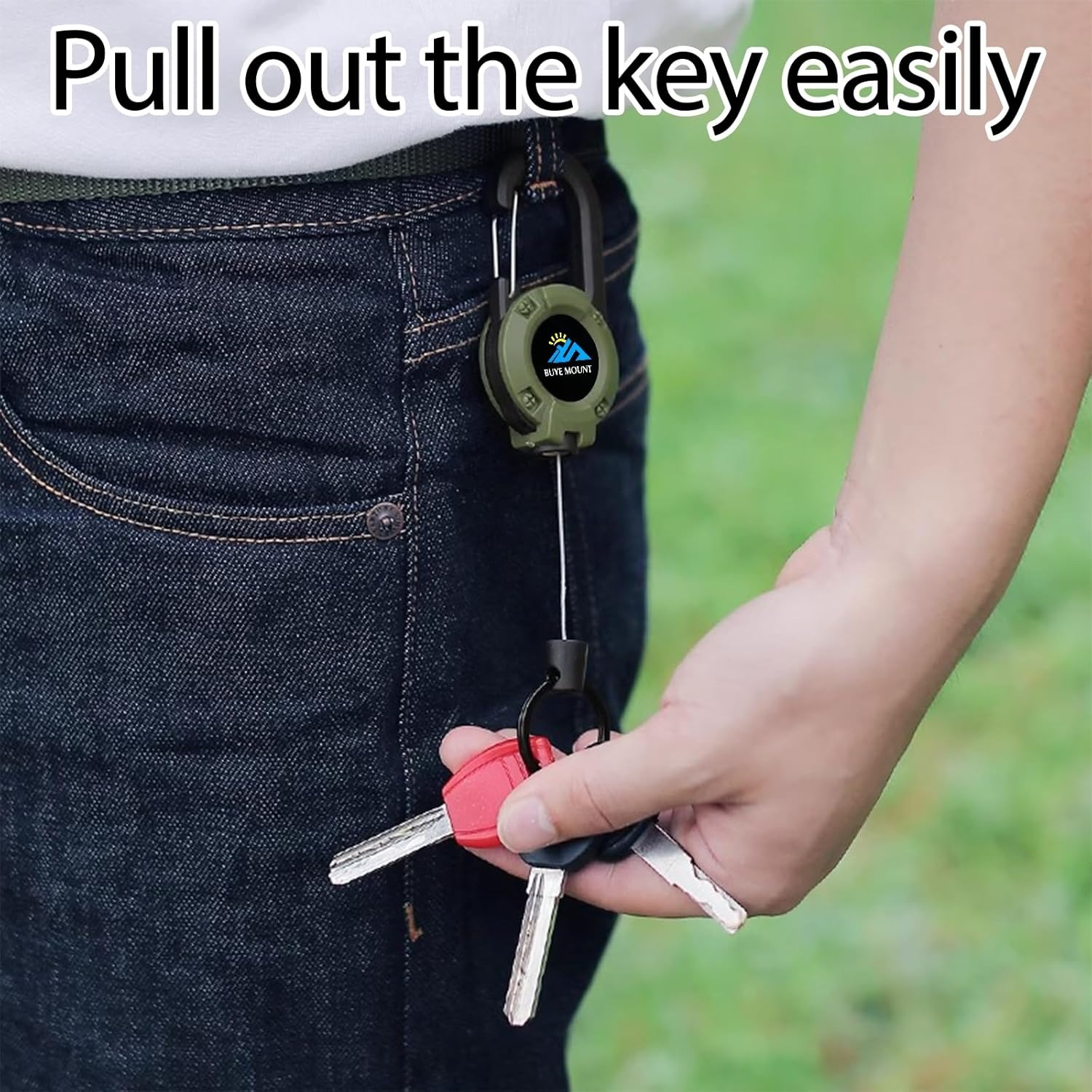Set di 2 Portachiavi Retrattil - Conventional Reel recensione e prezzo